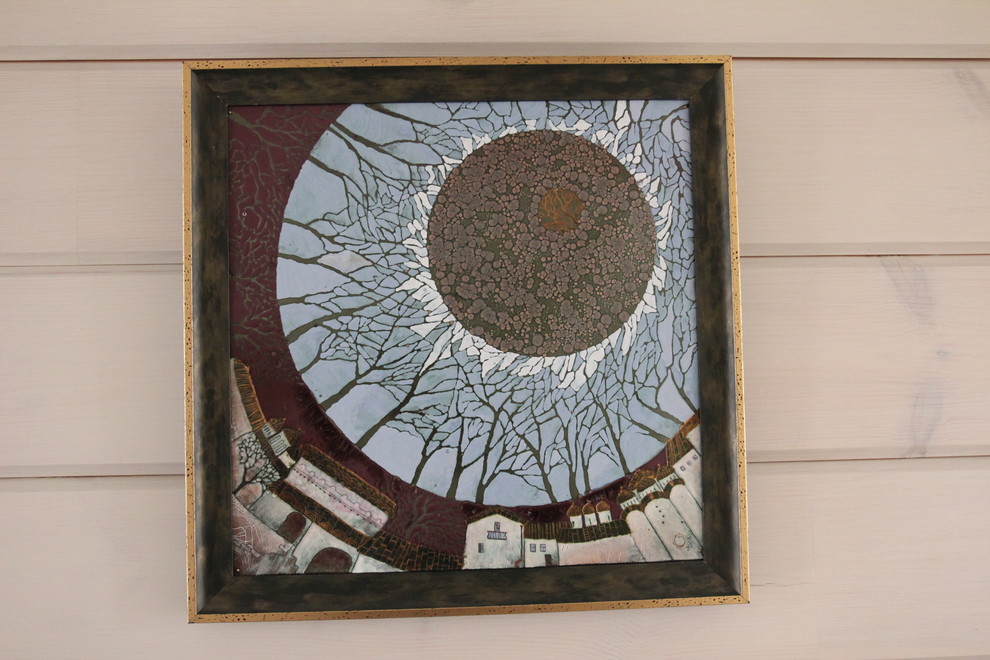 Дом с видом на лес.