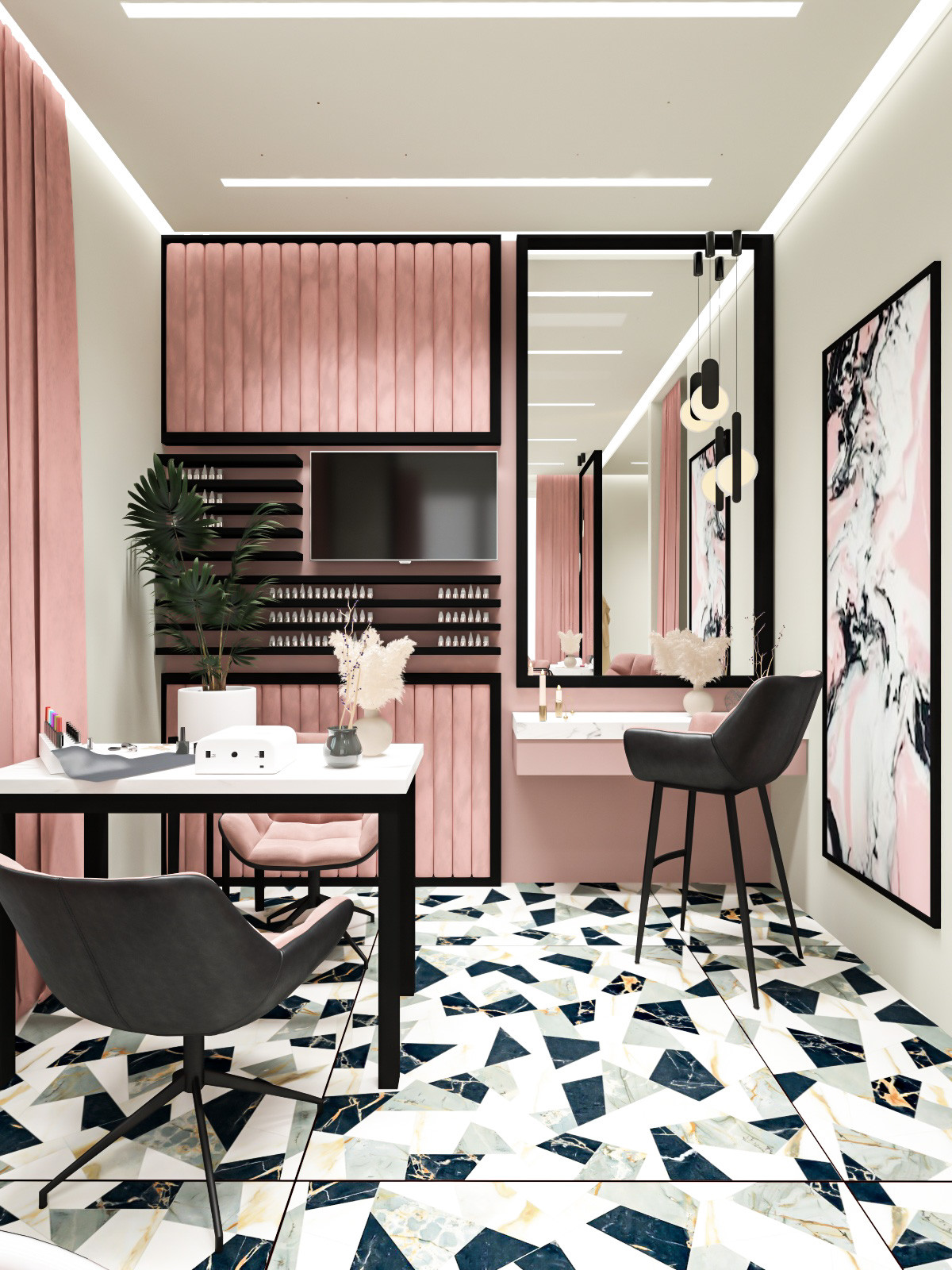 Дизайн салона красоты