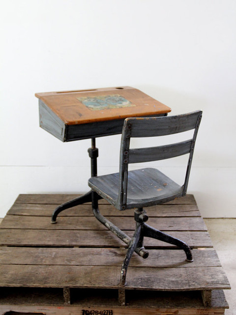 Vintage School Desk by 86 Home