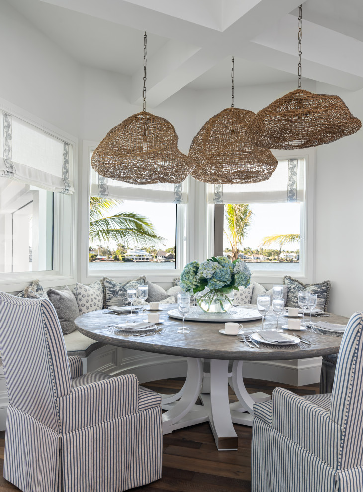 Royal Harbor Refined - Beach Style - Dining Room - Miami - by Design ...