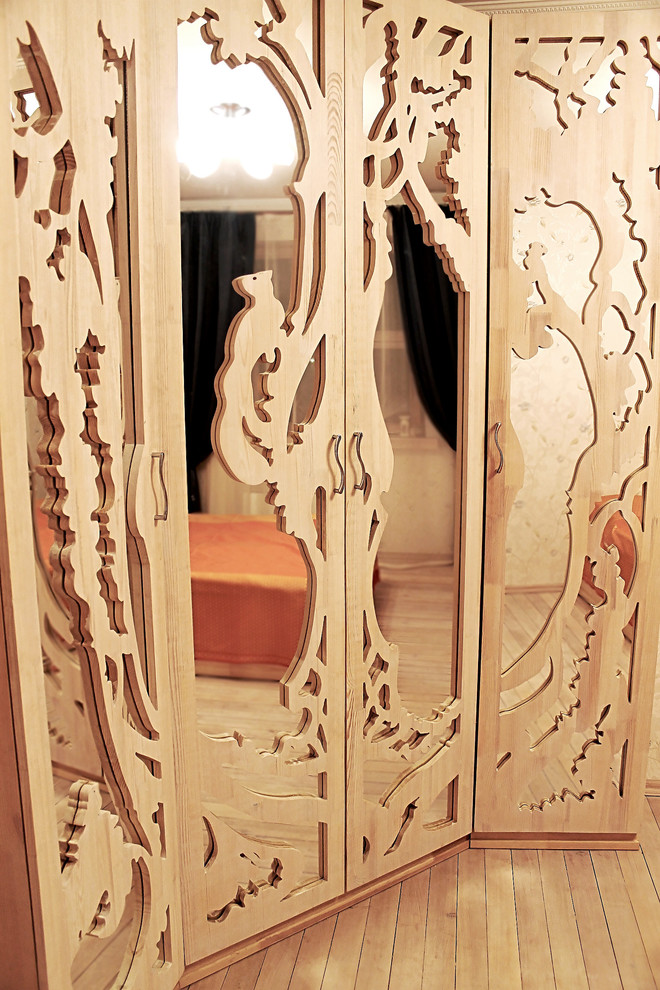 Шкаф Волшебный лес. Трехсекционный