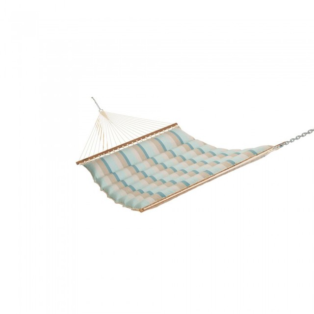 Pillowtop Hammock Sunbrella Gateway Mist Beach Style Hammocks