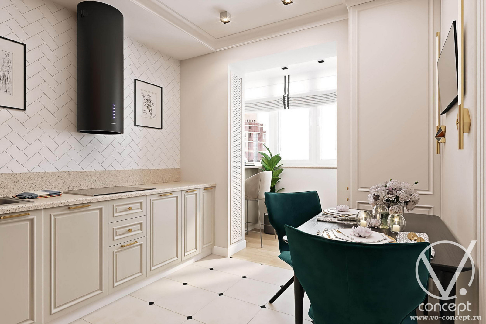 Однокомнатная квартира на востоке Москвы. 45 м.кв.