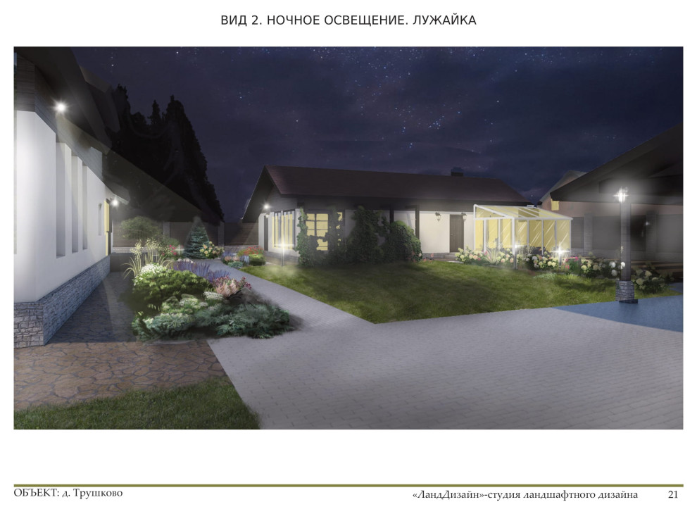 Проект ландшафтного дизайна