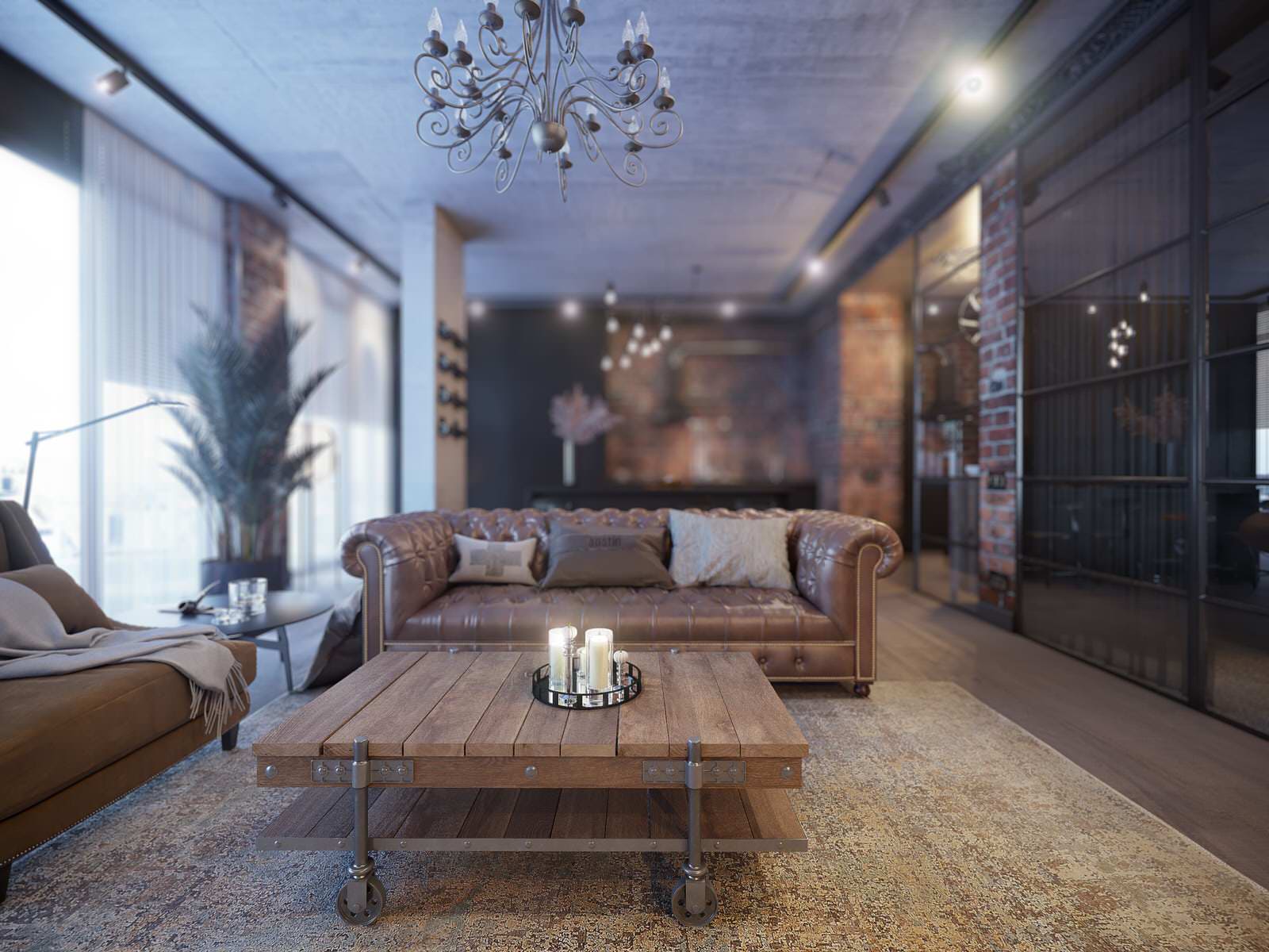 Кухня-Гостиная-Спальня