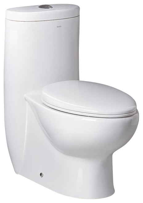 Ariel Platinum The Hermes TB309 Contemporary European Toilet With Dual Flush