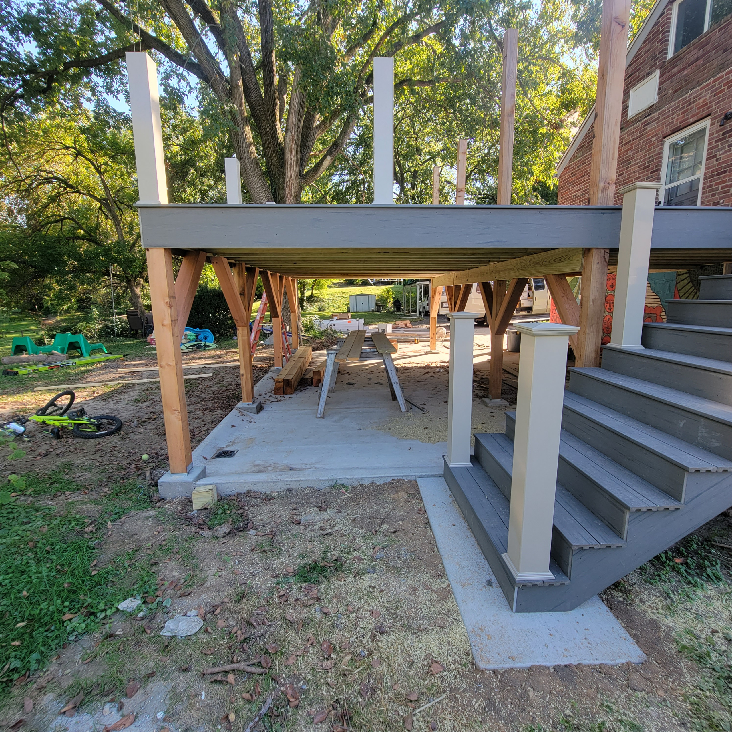 Webster Groves Deck, Patio, and Storage