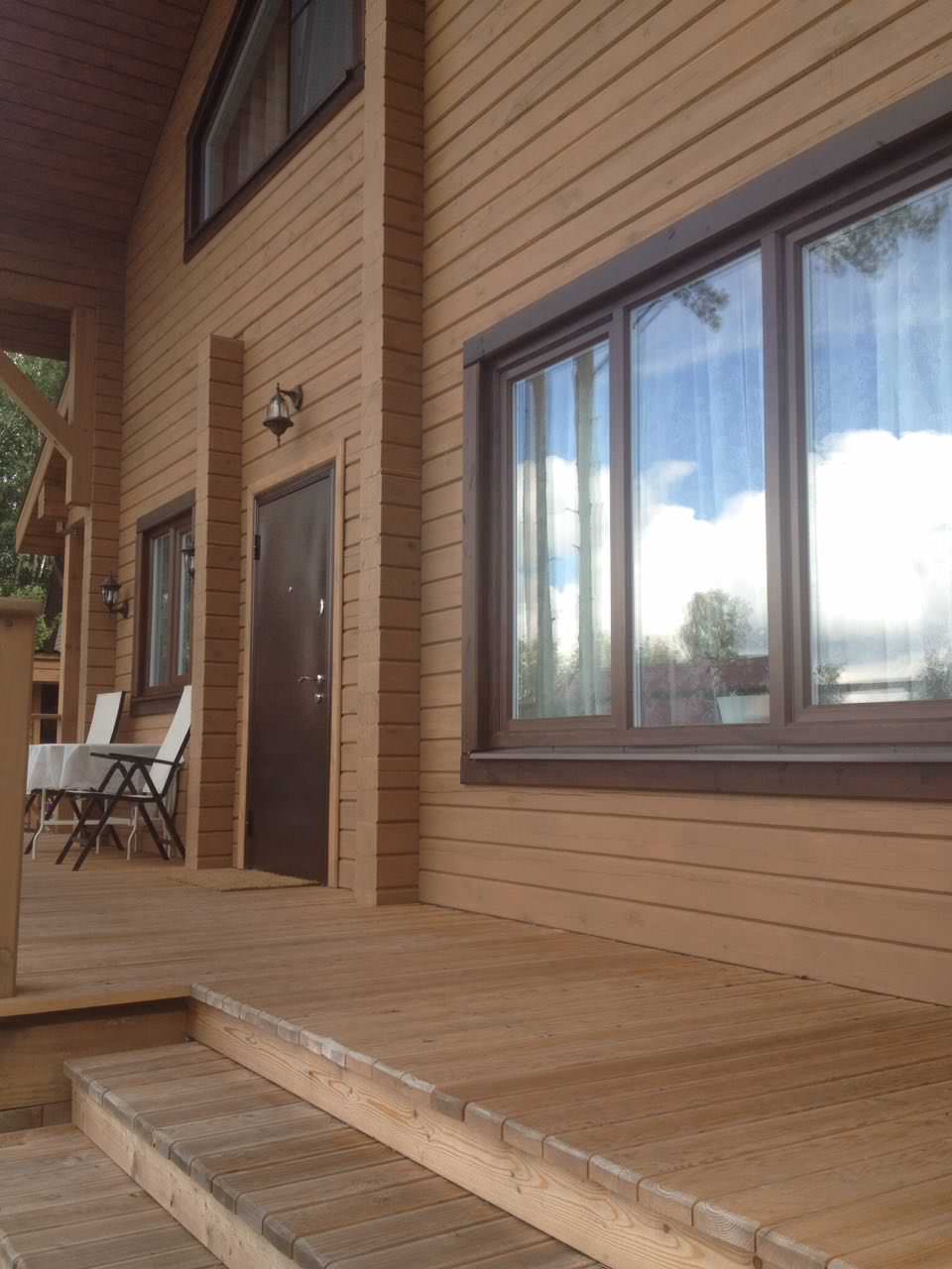 Дом из профилированного бруса камерной сушки