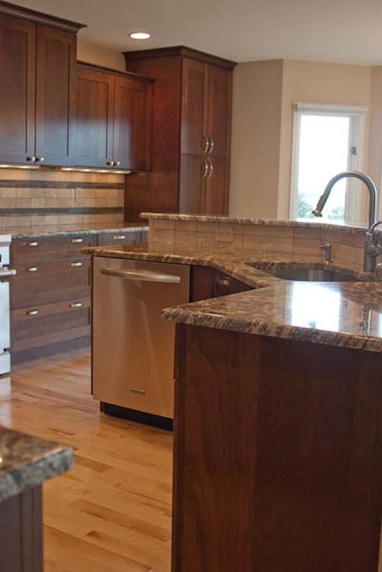 Inspiration for a transitional kitchen remodel in Denver