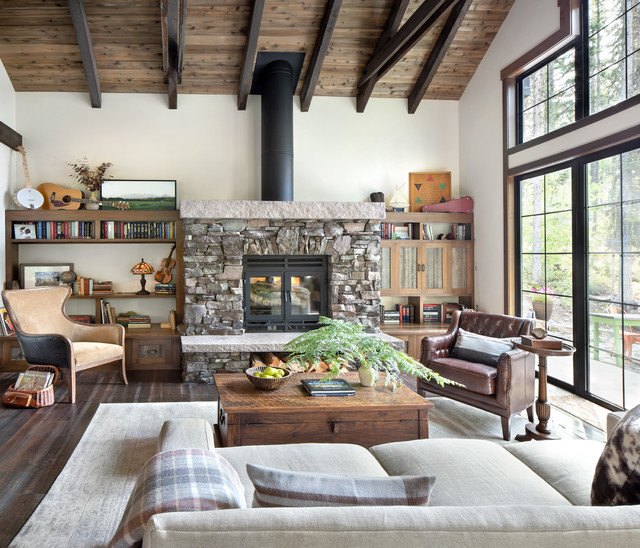 Big Mountain rustic-living-room
