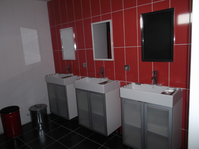 MAISON OSSATURE OSSATURE TOITURE VEGETALISEE contemporary-bathroom