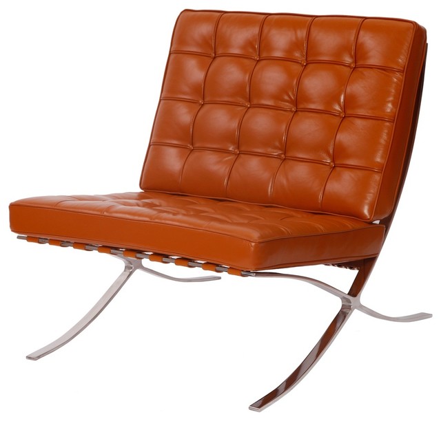 Barcelona Chair Contemporary Armchairs And Accent Chairs by MLF USA Barcelona Chair Contemporary Armchairs And Accent Chairs by MLF USA