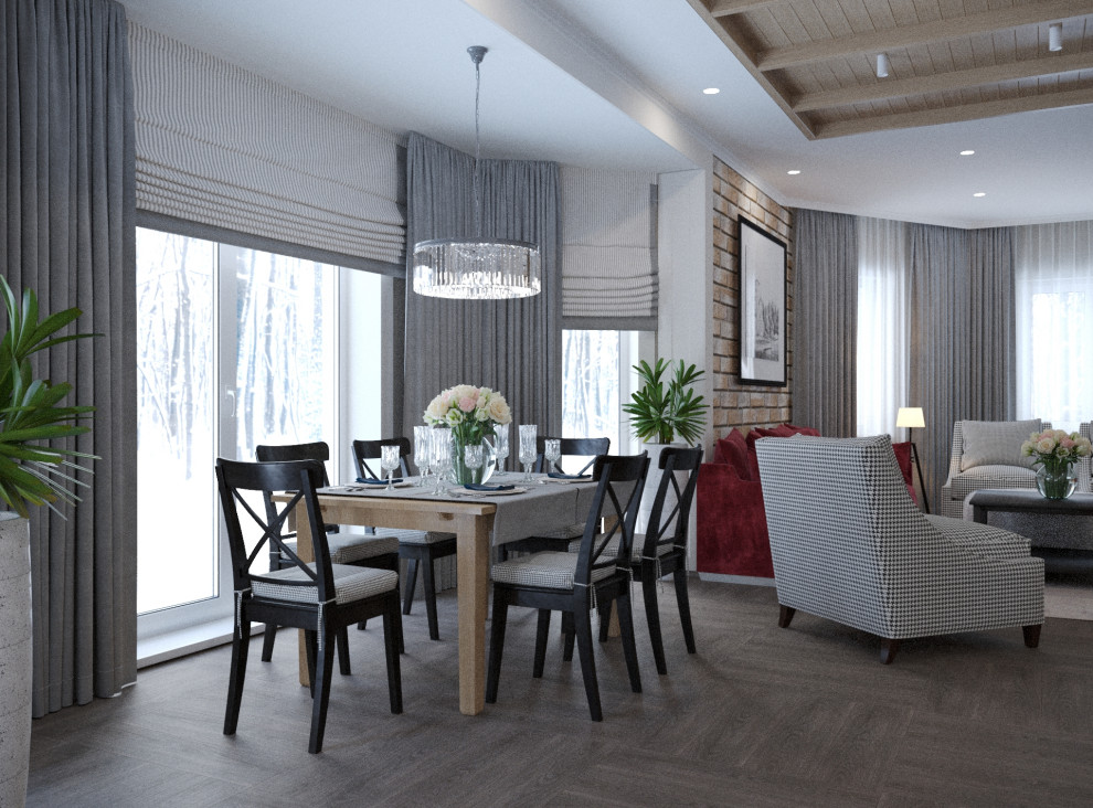 Яркий дом для большой семьи в СНТ Малиновый