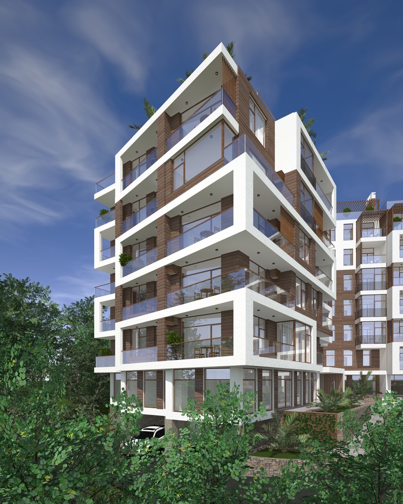 Многоквартирный жилой дом в Сочи, Дагомыс