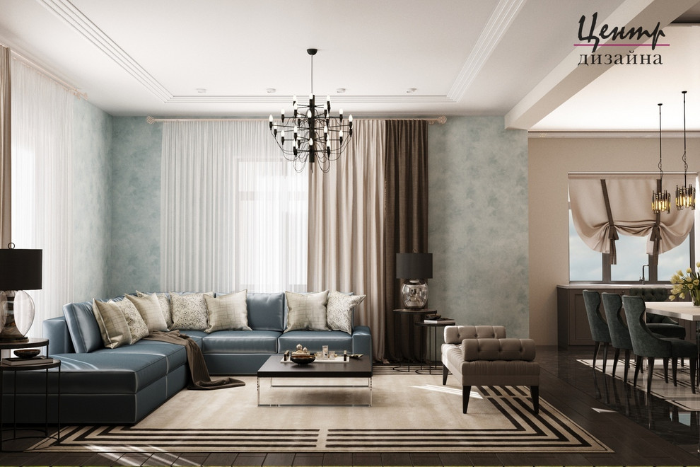 Современная классика (загородный дом)