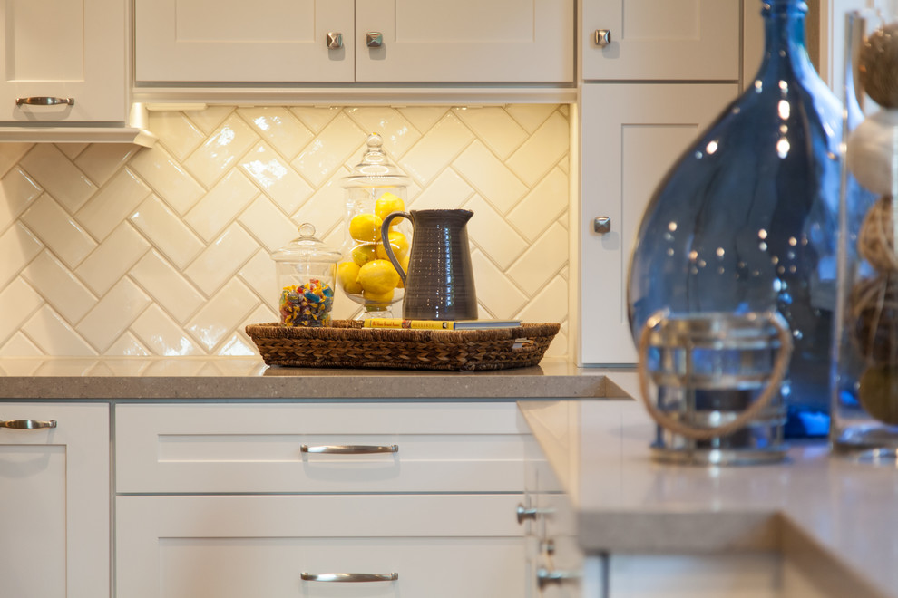 Inspiration for a transitional kitchen remodel in Orange County
