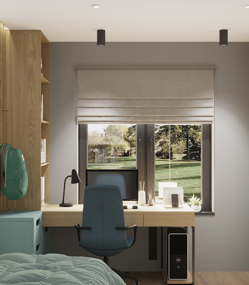 Дизайн-проект дома, площадью 110 м2 в г. Новосибирск. Кольцово