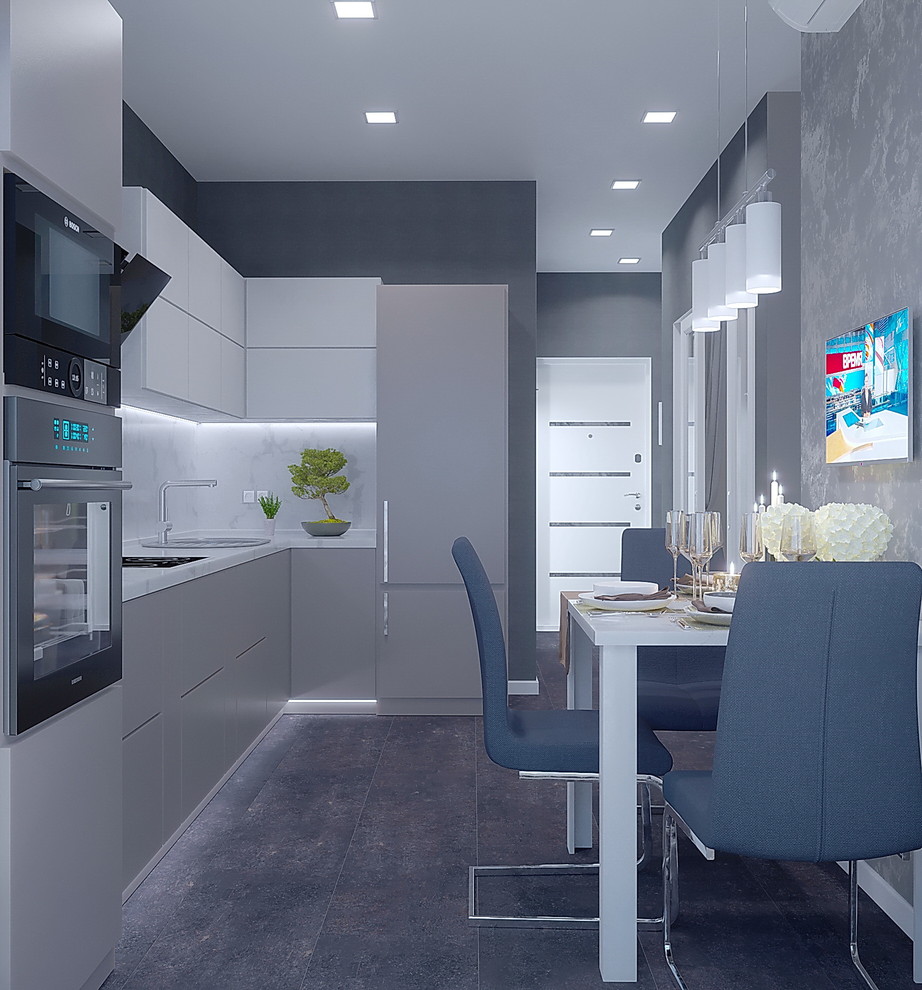 "Дизайн-проект однокомнатной квартиры"