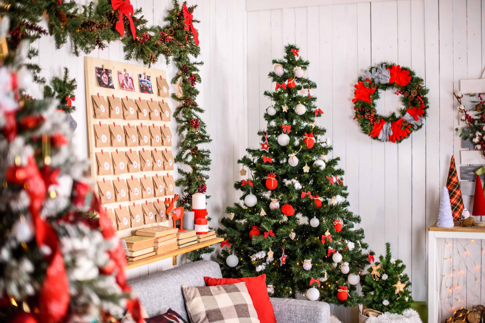 Фотозона в скандинавском стиле