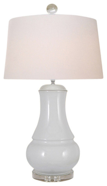 clear vase lamp