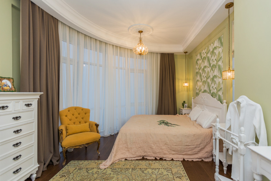 Оливковая спальня. Реализованный проект