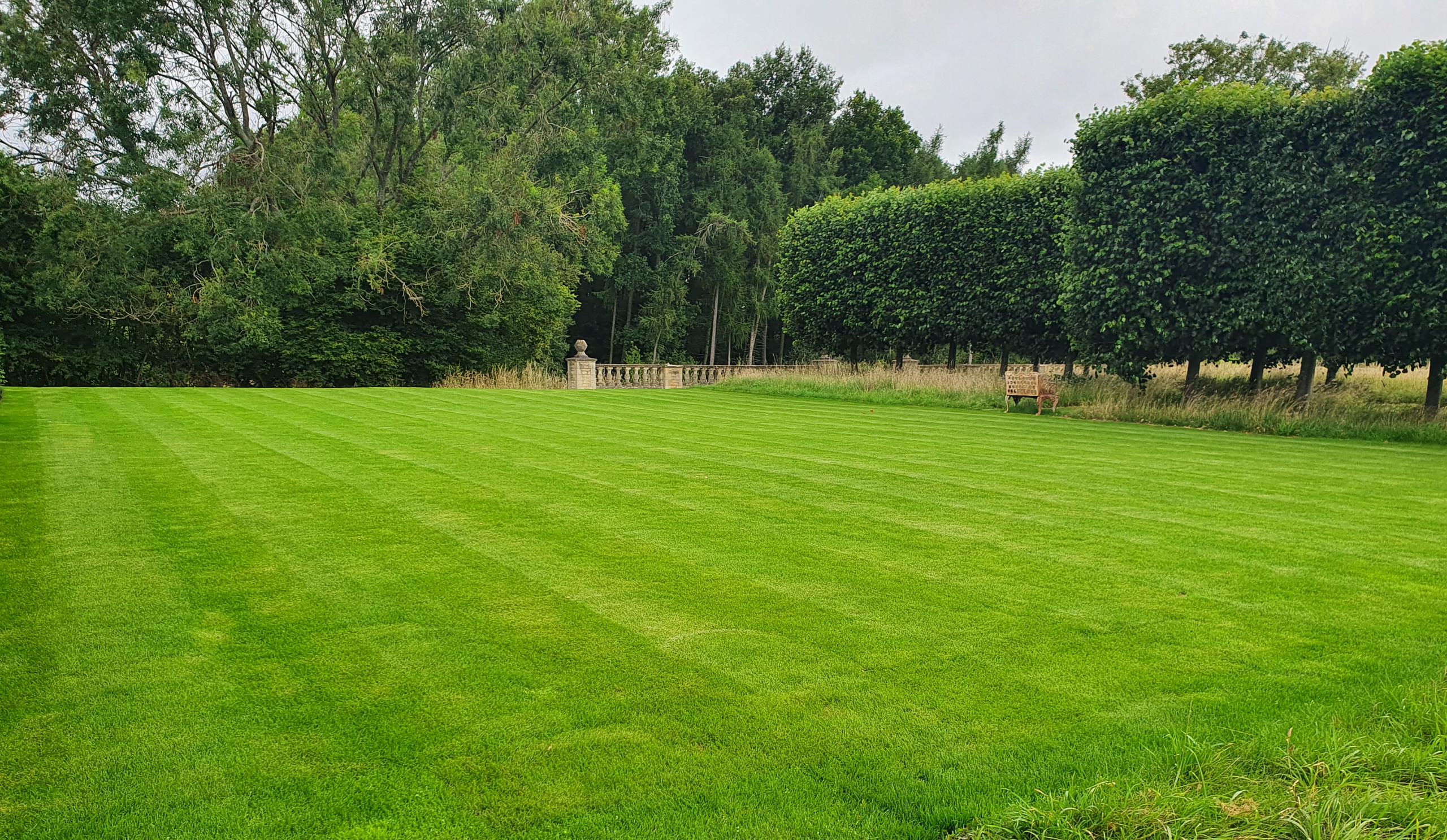 Croquet lawn in West Oxfordshire