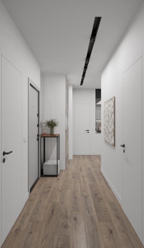 Студия в черно-белых тонах