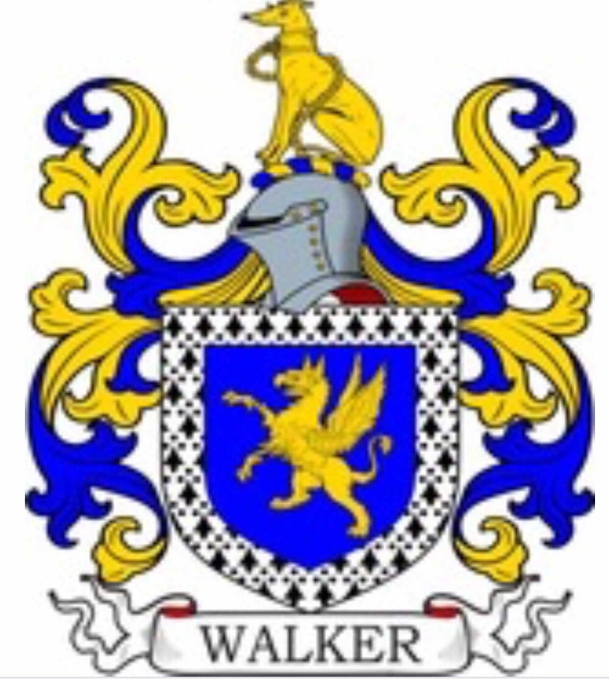 Sir William Walter Walker I 1370 Coat of Arms