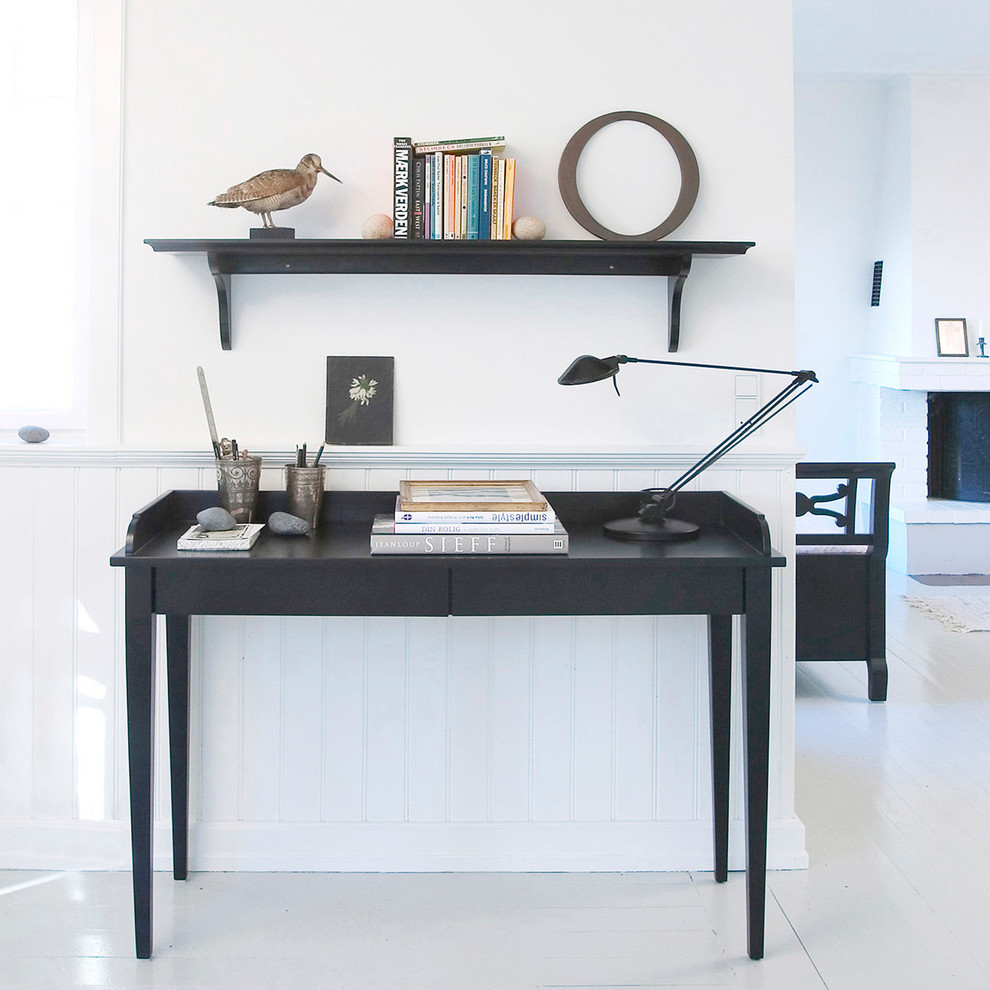 Inspiration for a scandinavian home office in Other.