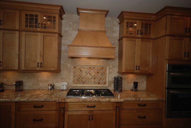 Ginger Glaze Granite American Traditional Kitchen Other