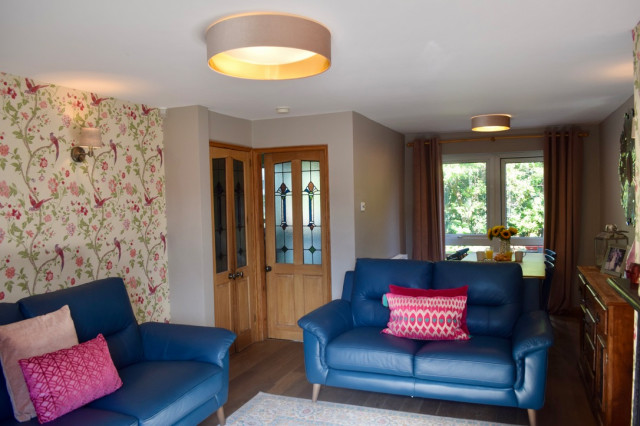 Open Plan Living/ Dining traditional-living-room