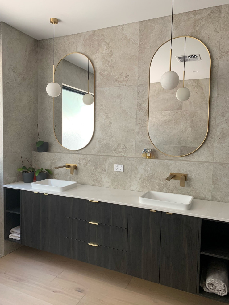 His & Hers Bathroom Vanity Bathroom Perth by eKitchens Houzz AU