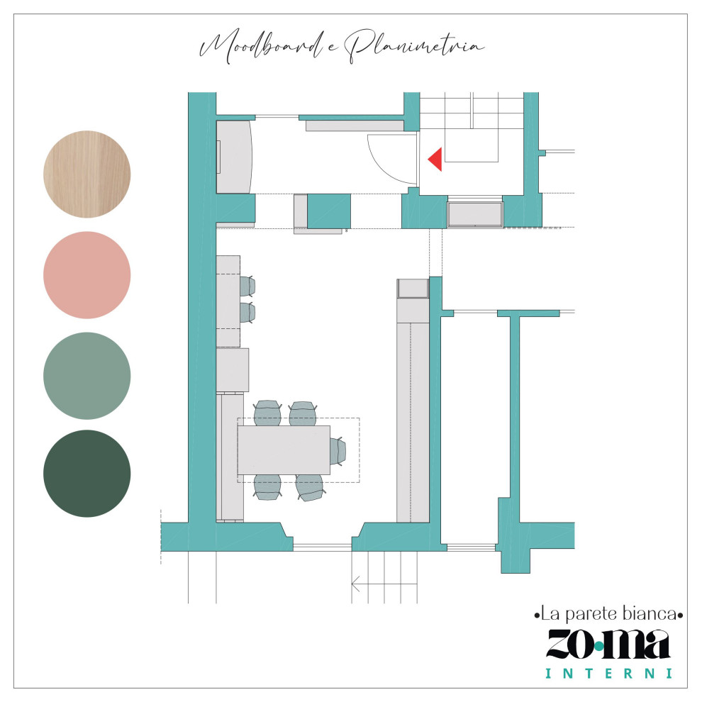 La parete bianca - 30mq