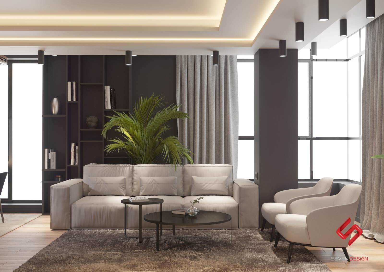 Дизайн-проект квартиры, CUBE