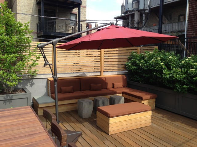 Lakeview Roofdeck contemporary-terrace