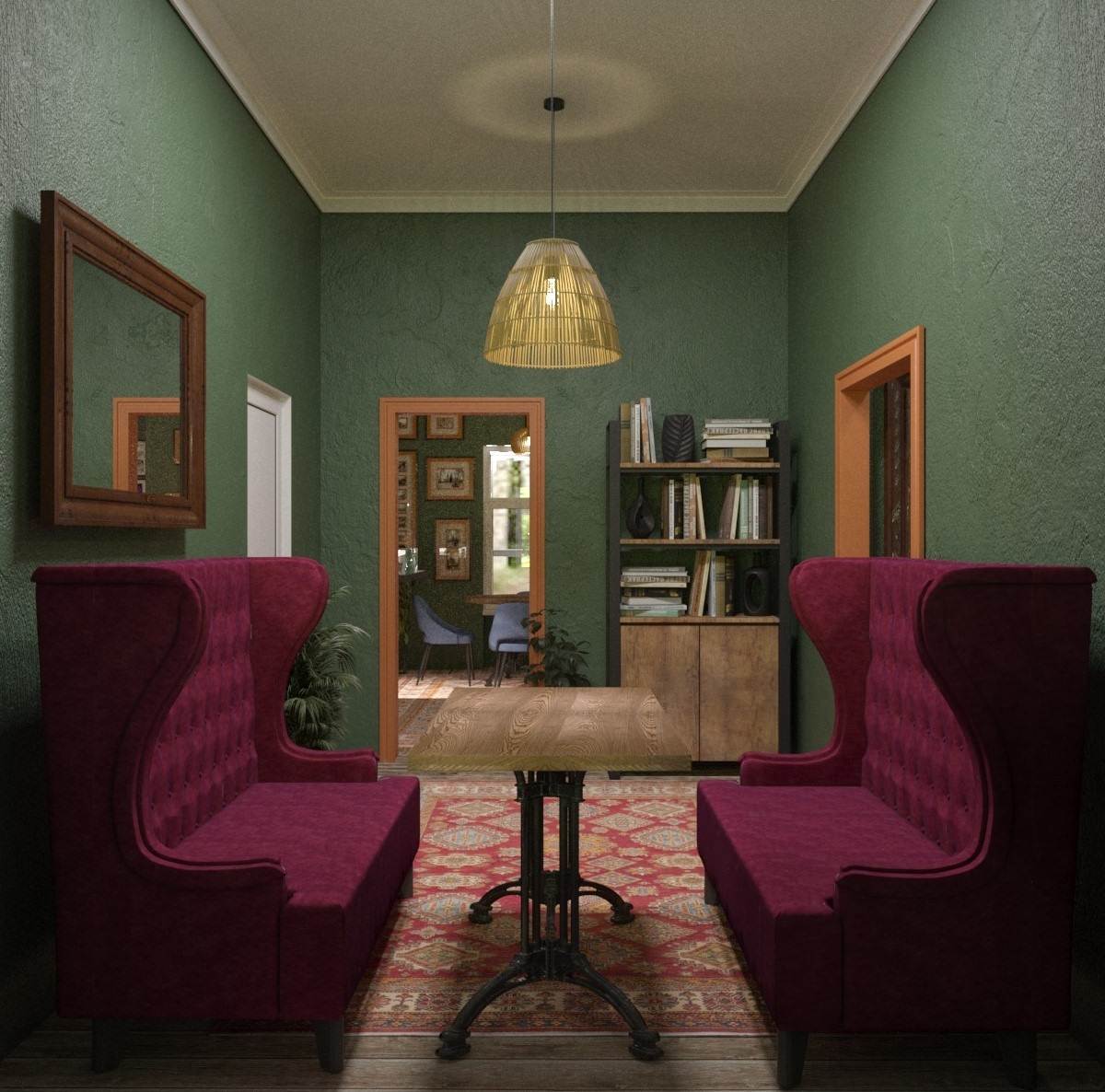 кафе ДЫМ в Шуваловском парке