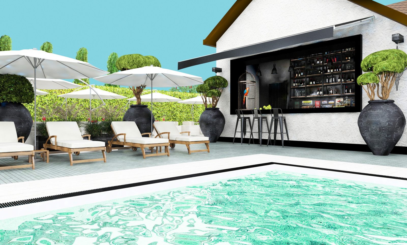 Проект общественного бассейна, г. Краснодар