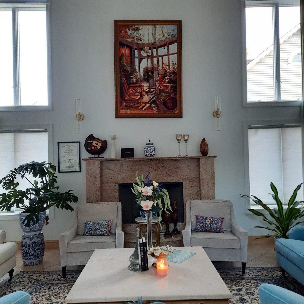 Transitional house decoration