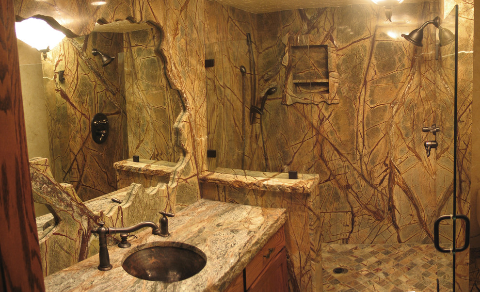 Bathroom - rustic bathroom idea