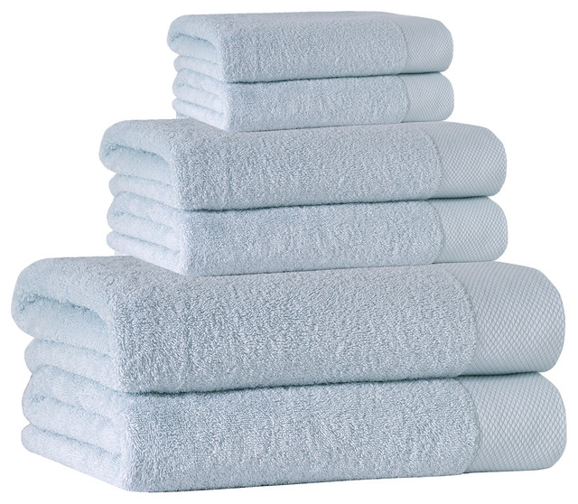 Signature 6-Piece Towel Set, Water Fall