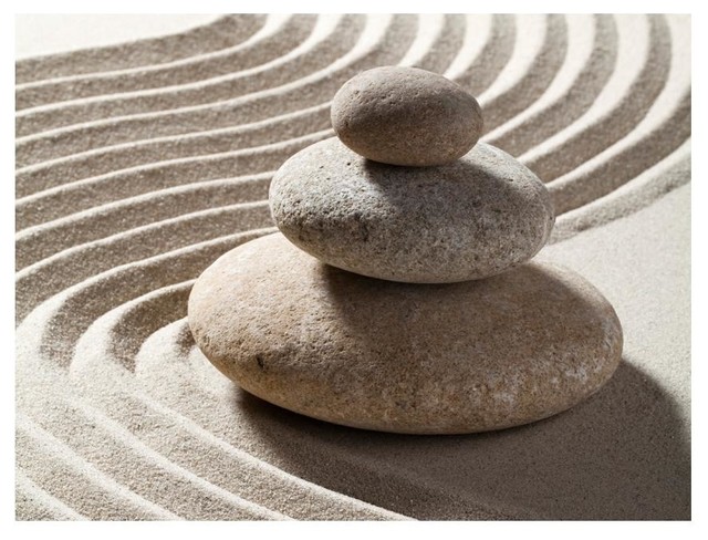 Zen Garden Wallpaper Mural, 400x310 cm