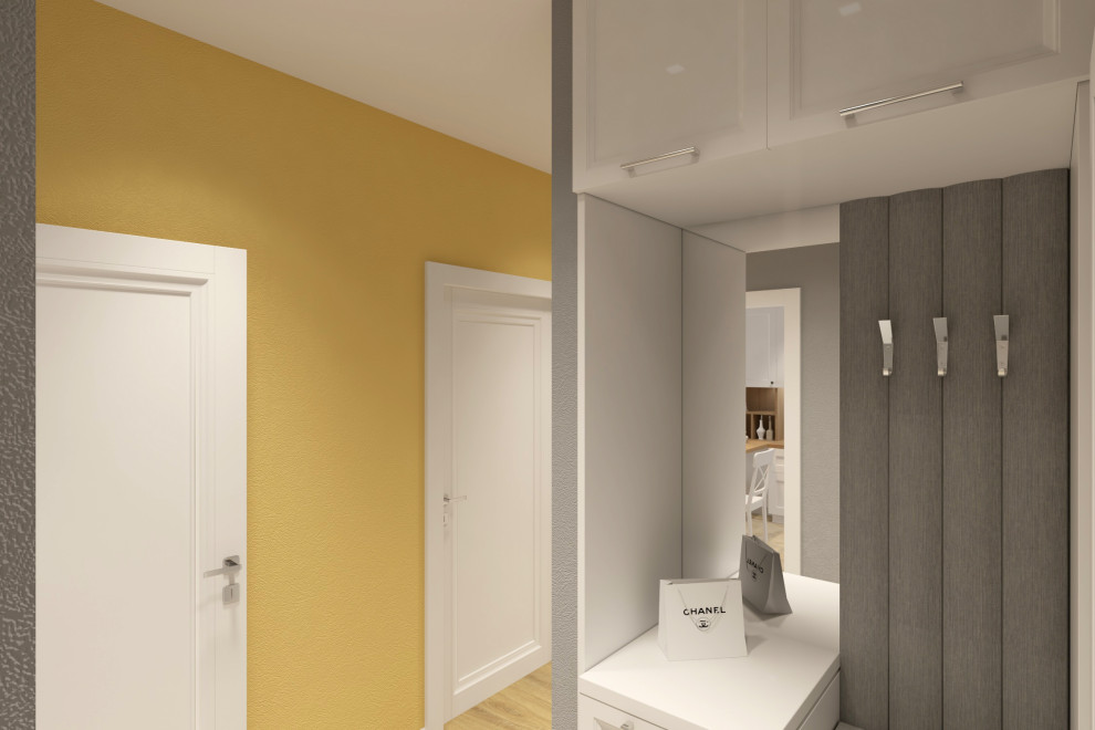 Двухкомнатная квартира в скандинавском стиле 61м2 в ЖК "Гринпарк"