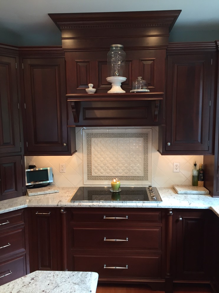 CUSTOM KITCHEN CABINETRY in a Rich Dark Cherry