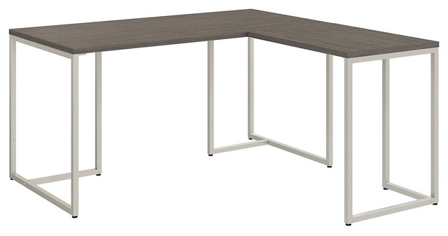 Office By Kathy Ireland Method 60 L Shaped Desk With 30 Return