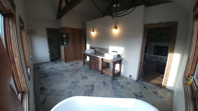 Remodels rustikal-badezimmer