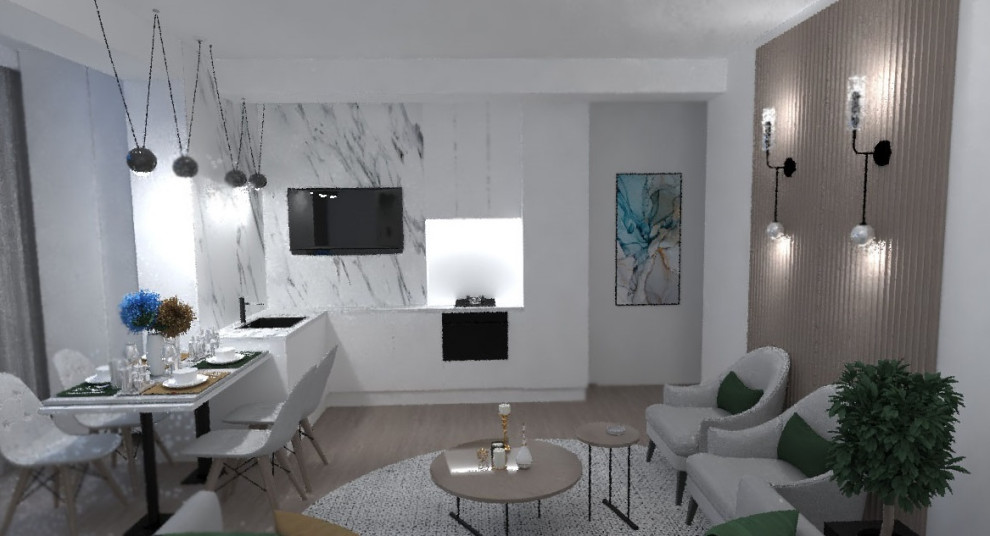 3 вариант квартиры в Сочи изолированный