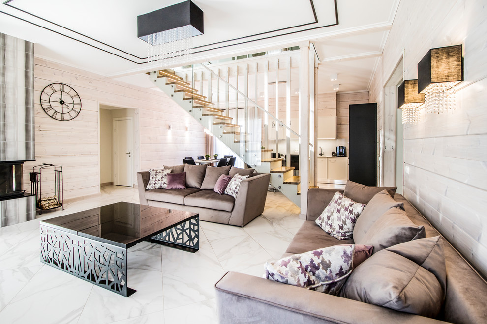 Inside a Wooden House