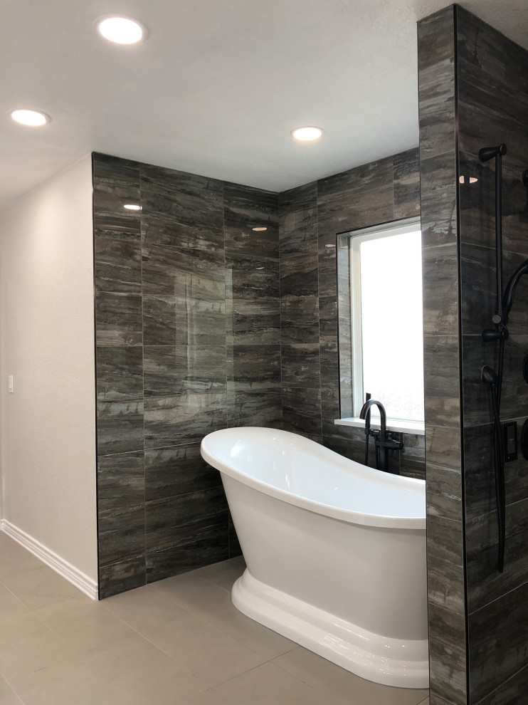 Bathroom - transitional bathroom idea in Austin