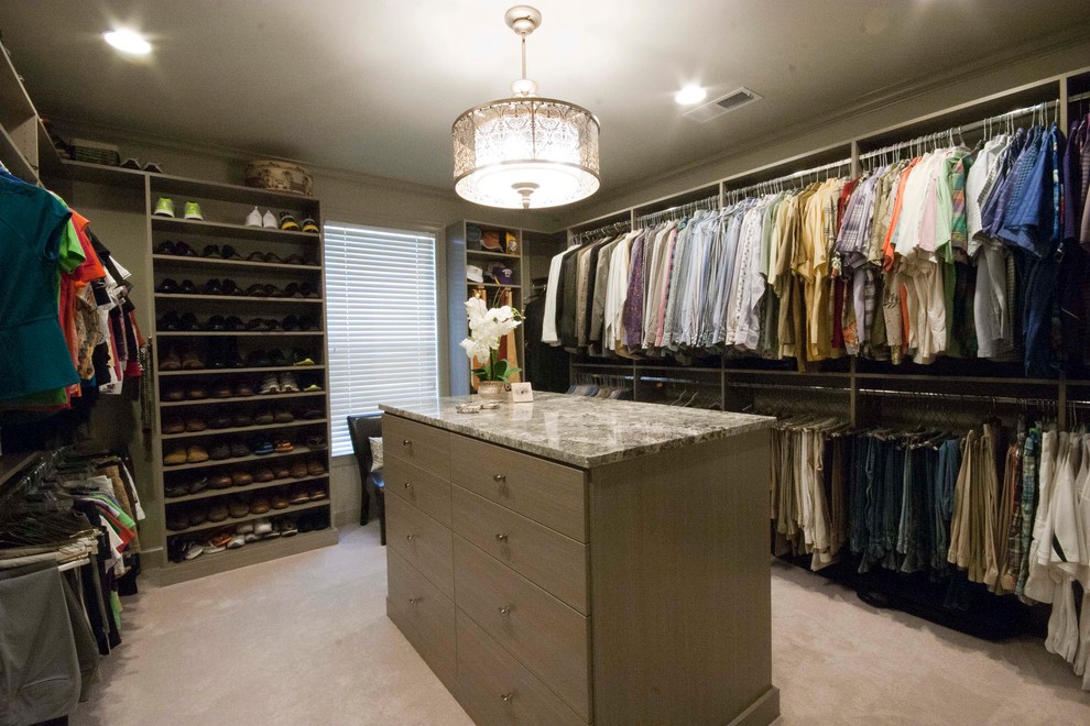 Inspiration for a contemporary storage and wardrobe in New Orleans.