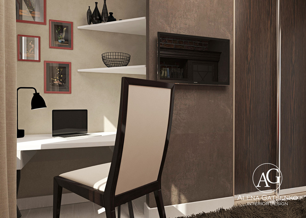 Дизайн частного дома в пастельных тонах